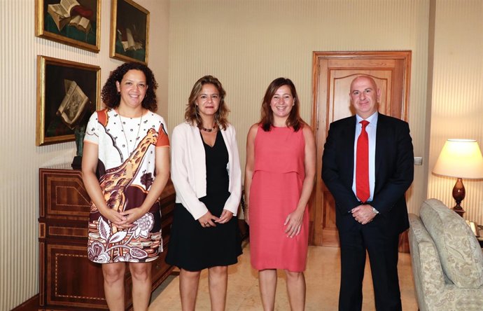 Encuentro entre Armengol y Celia Torrebadella