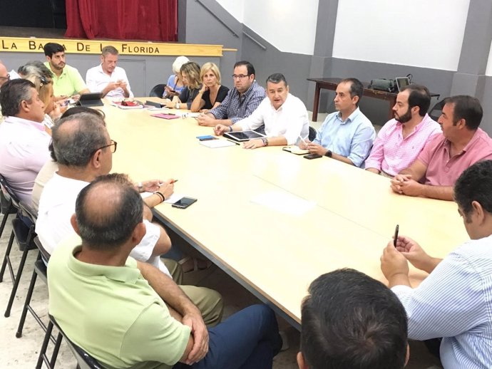 Reunión de representates de ELA del PP de Cádiz