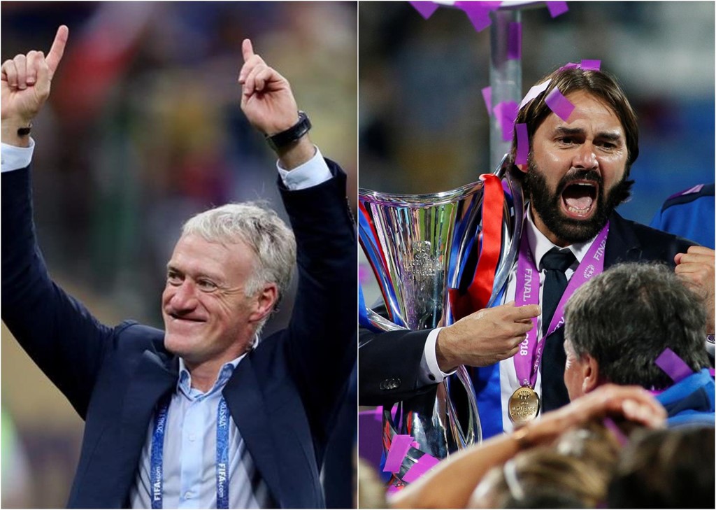Los franceses Didier Deschamps y Reynald Pedros se llevan
