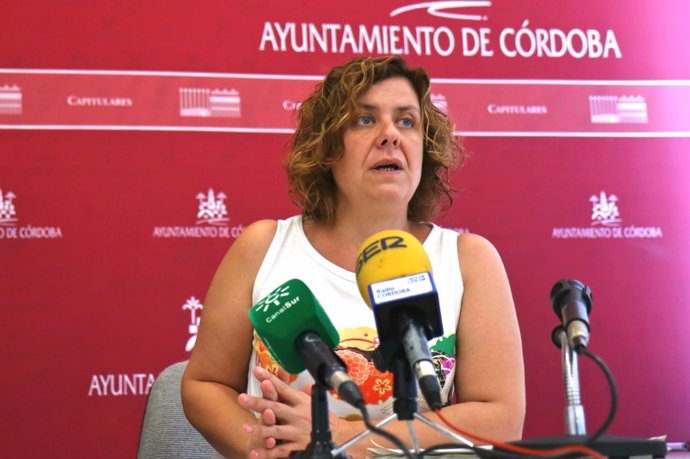 La teniente de alcalde de Hacienda del Consistorio cordobés, Alba Doblas 