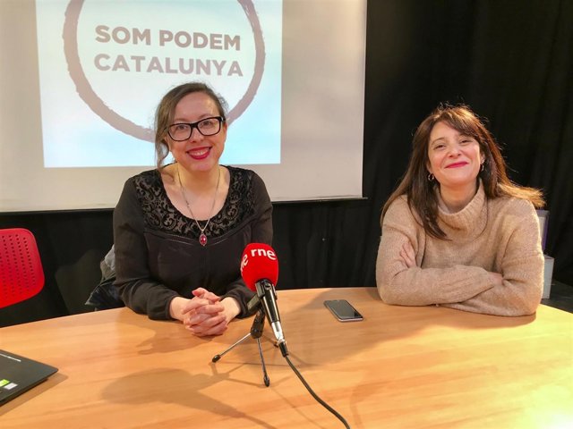 Noelia Bail y Maria Martinez (Podem)