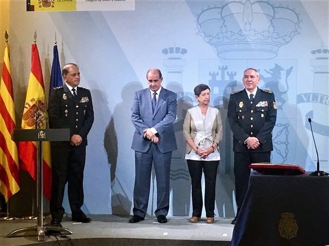 J.A.Togores,Francisco Pardo (CNP) delegada T.Cunillera,José AngelGonzález (CNP)