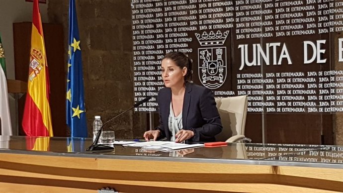 Portavoz de la Junta de Extremadura, Isabel Gil Rosiña