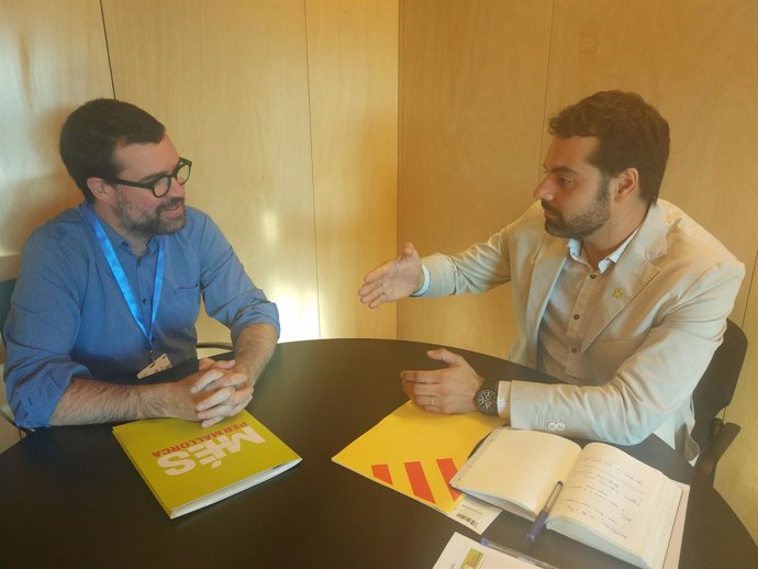 El alcalde de Palma, Antoni Noguera, reunido con ERC en el Congreso