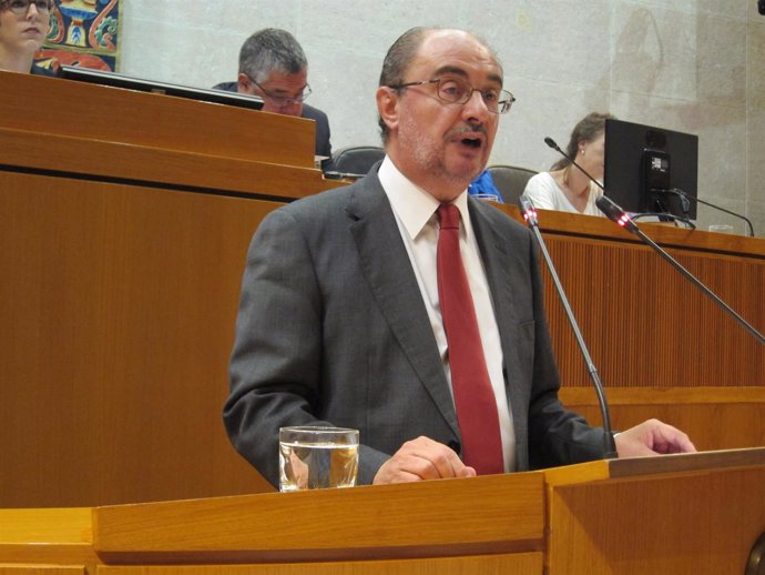  El Presidente Del Gobierno De Aragón, Javier Lambán            