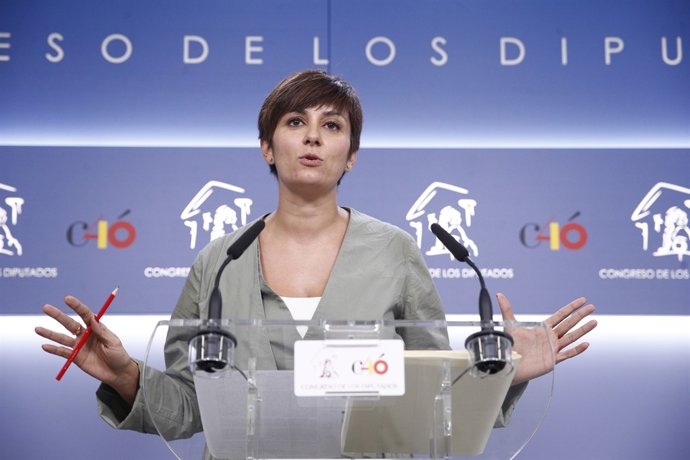 Roda de premsa de la portaveu al Congrés