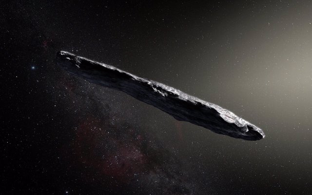 Presentación artística de `Oumuamua