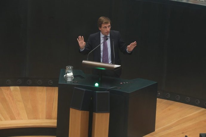 El portavoz del PP en el Ayuntamiento de Madrid, José Luis Martínez Almeida