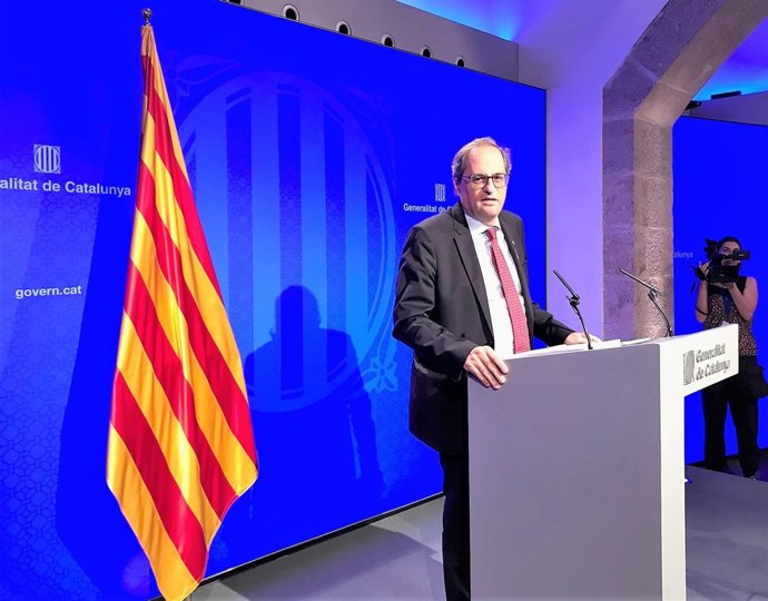 Quim Torra, president de la Generalitat de Catalunya