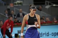 Muguruza: "De nuevo me sentí muy bien en la pista, mañana será otra batalla"