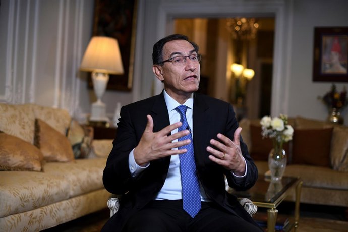 Martín Vizcarra, presidente de Perú