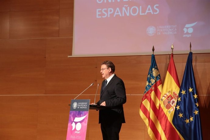 Puig en la apertura del curso universitario