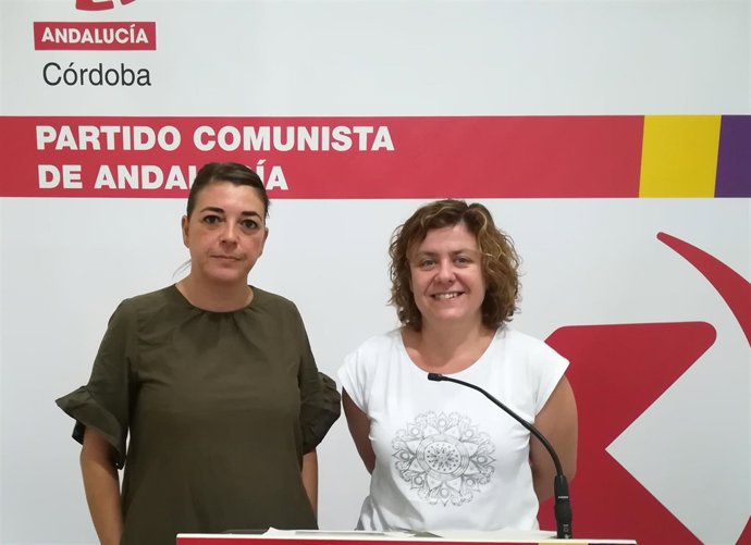 La responsable del Área de Feminismo del PCA, Elena Cortés