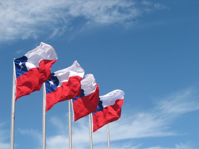 Bandera de Chile 