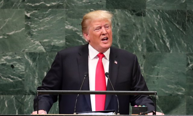 Donald Trump ante la Asamblea General de la ONU