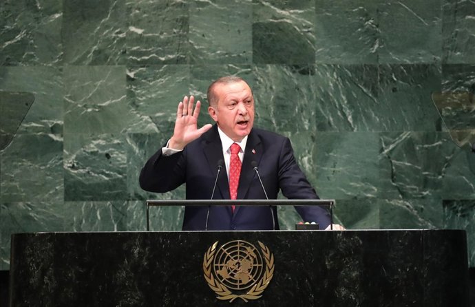 Erdogan habla ante la Asamblea General de la ONU