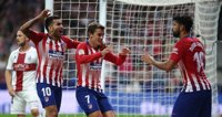 El Atlético se gusta ante el Huesca antes del Bernabéu