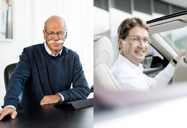 Dieter Zetsche y Ola Källenius 