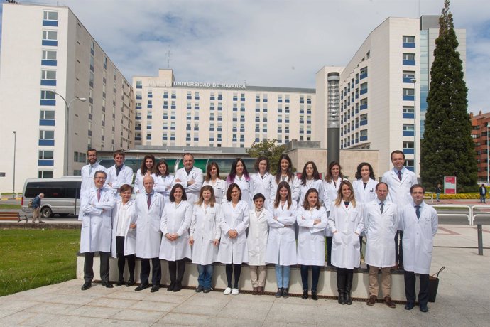 Investigadores del Grupo del Mieloma de la Clínica Universidad de Navarra y CIMA