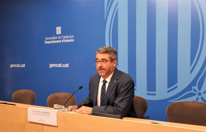 Andreu Joan Martínez, director de los Mossos d'Esquadra                