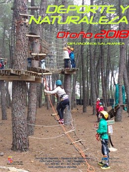 Cartel promocional del programa 'Deporte y Naturaleza'. 26-9-18