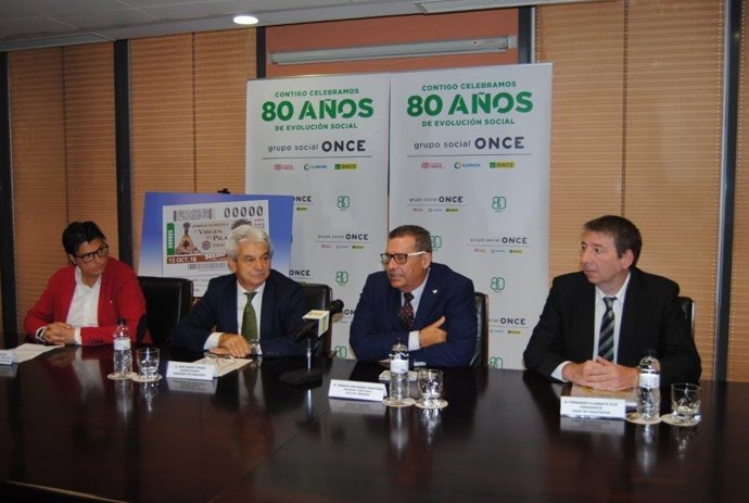 Presentación del cupón de la ONCE