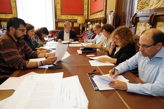 Reunión de la Junta de Gobierno del Ayuntamiento de Valladolid. 26-9-18