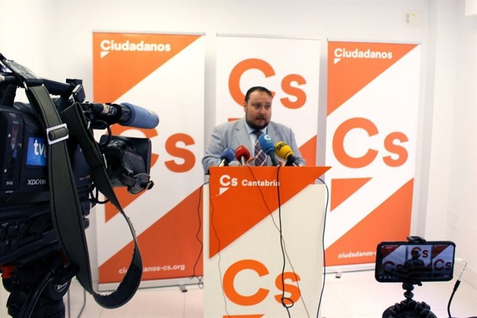 Rubén Gómez, diputado de Cs Cantabria 