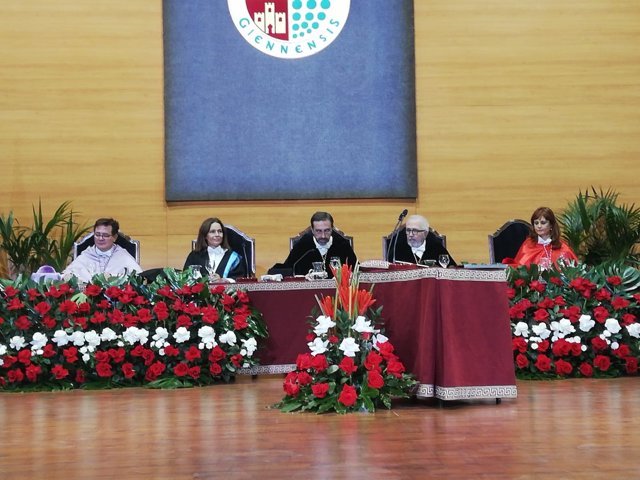 Apertura del curso 2018-2019 en la Universidad de Jaén.