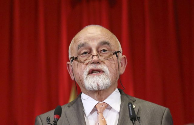 El presidente del Parlamento flamenco, Jan Peumans
