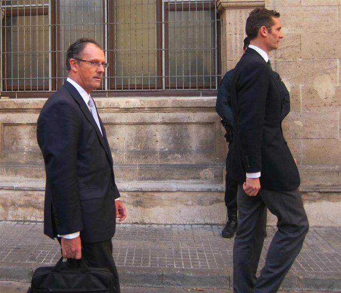 Pascual Vives i Iñaki Urdangarin a Palma