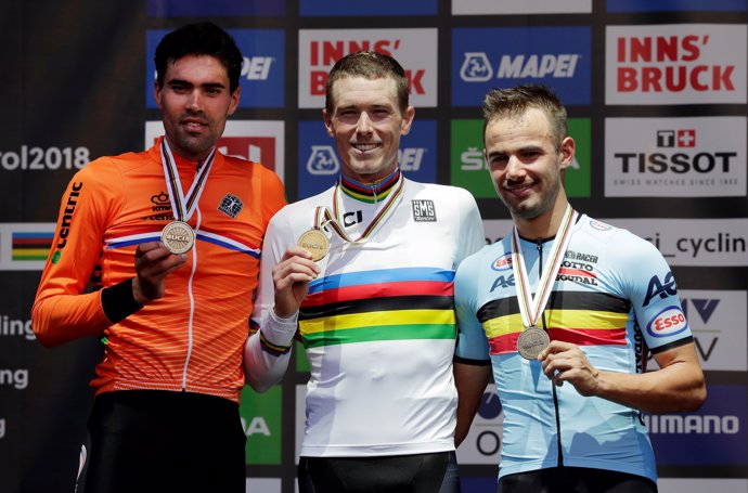 Rohan Dennis gana el oro en la crono del Mundial 