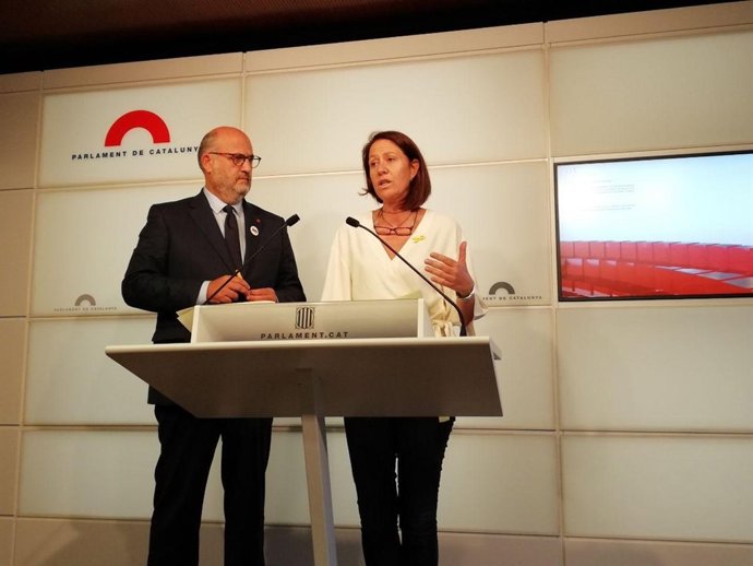 Eduard Pujol, Marta Madrenas (JxCat)