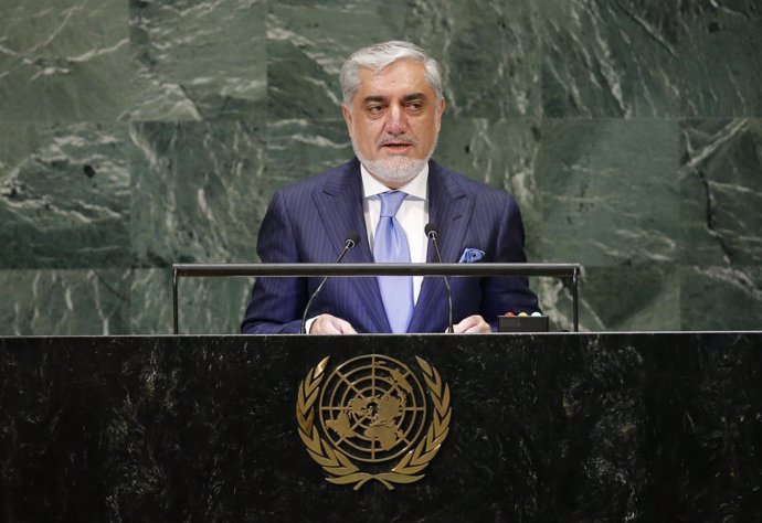 El primer ministro de Afganistán, Abdulá Abdulá, en Asamblea General de la ONU