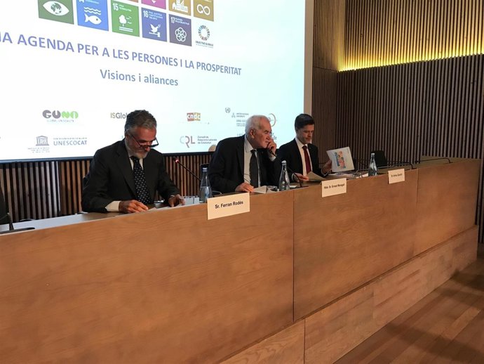 El conseller de Exteriores de la Generalitat, Ernest Maragall