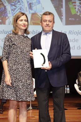 Rábade recoge el premio