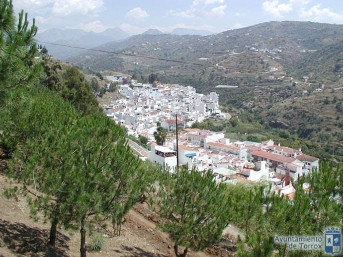 Vista del municipio malagueño de Torrox