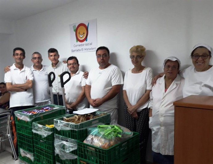 Mercadona colabora con el comedor social del Matadero. 