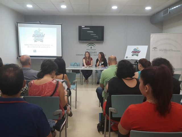 Inauguración del foro provincial de técnicos de juventud.