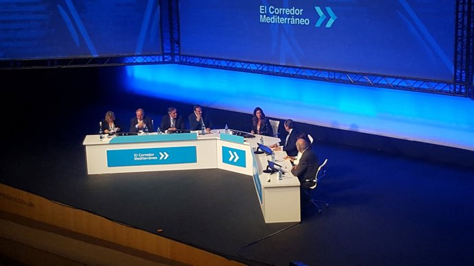 Josep Lluís Bonet participa en la taula sobre el Corredor Mediterrani