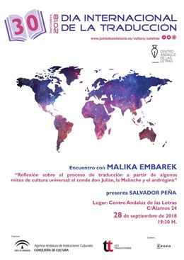 Día de la traducción conferencia malika embarek