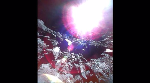 Superficie del asteroide Ryugu