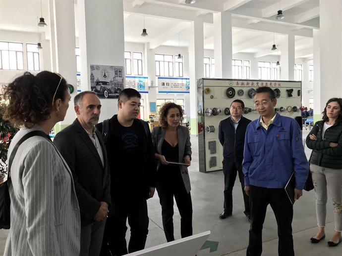 Responsables de Educación del Gobierno de Navarra en su visita a Gansu (China)