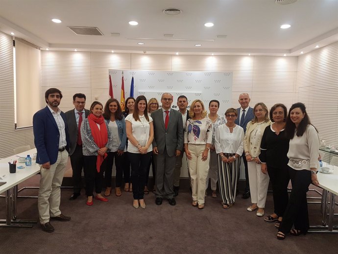 Directores centros de educación especial con Van Grieken