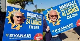 Nuevas bases de Ryanair en Francia