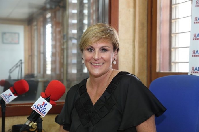 Foto de archivo de Itxaso Atutxa en Radio POpular