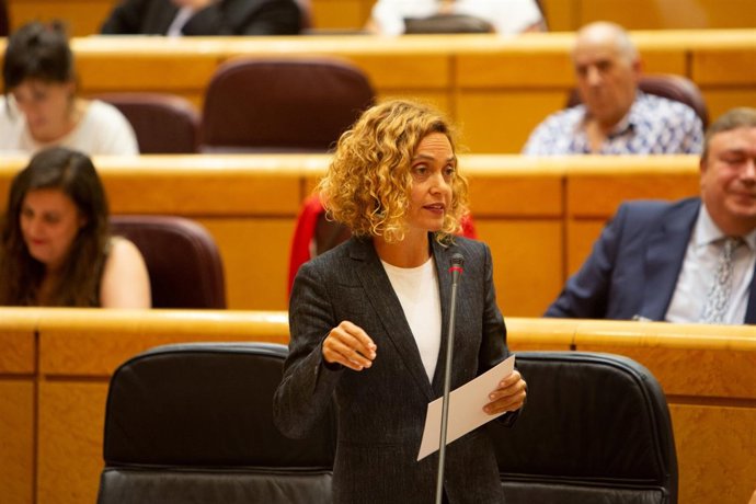  La Ministra Meritxell Batet En La Sesión De Control Al Gobierno En El Senado