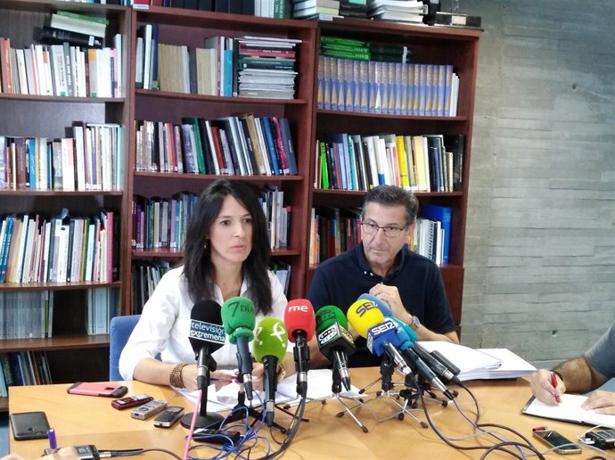 Consejera de Educación y Empleo de la Junta de Extremadura, Esther Gutiérrez 