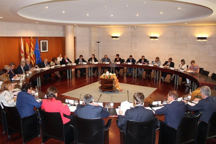 Pleno de la Diputación de Huesca