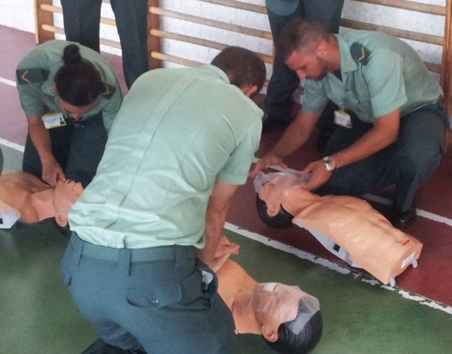 Formación del personal de la Academia de Baeza
